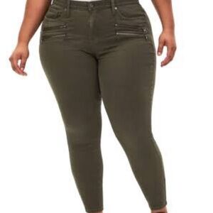 Torrid zipper jeggings